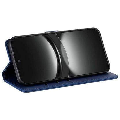 For Honor Magic7 Pro AZNS Skin Feel Calf Texture Flip Leather Phone Case(Blue)