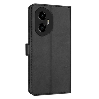 For Honor 300 AZNS Skin Feel Calf Texture Flip Leather Phone Case(Black)