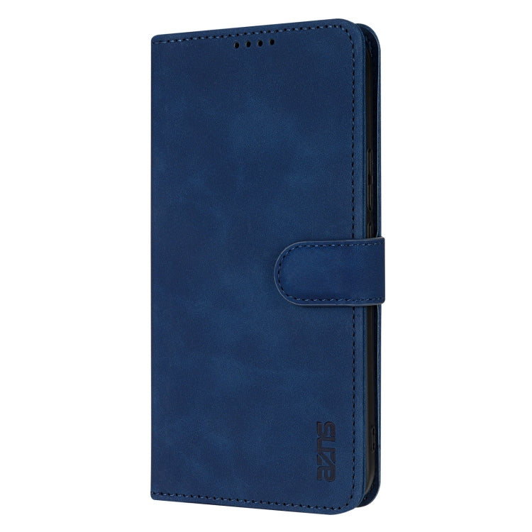 For Honor 300 Pro AZNS Skin Feel Calf Texture Flip Leather Phone Case(Blue)