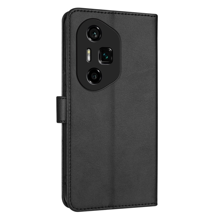For Honor 300 Ultra AZNS Skin Feel Calf Texture Flip Leather Phone Case(Black)