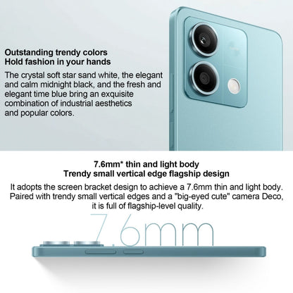 Xiaomi Redmi Note 13 5G, 8GB+256GB,  6.67 inch MIUI 14 Mediatek Dimensity 6080 Octa Core up to 2.4GHz, Network: 5G(White)