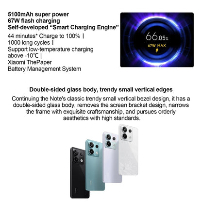 Xiaomi Redmi Note 13 Pro 5G, 12GB+256GB,  6.67 inch MIUI 14 Snapdragon 7s Gen 2 Octa Core 4nm up to 2.4GHz, NFC, Network: 5G(Violet)