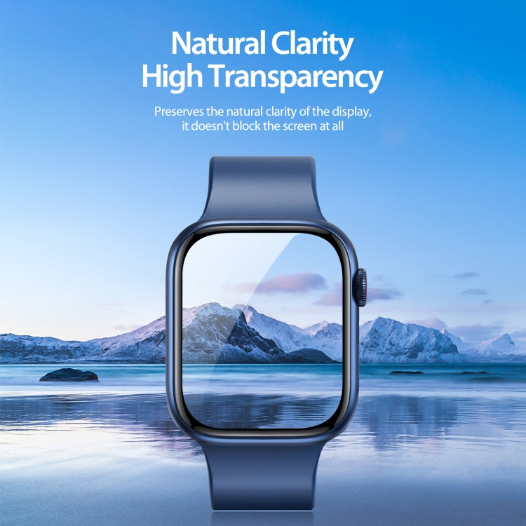 For Apple Watch Series 11 / 10 42mm DUX DUCIS Pmma Series 3D Surface Composite Soft Watch Film