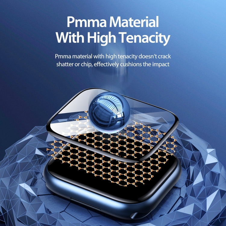 Pour Apple Watch Series 11 / 10 46mm DUX DUCIS Pmma Series Film de protection souple composite 3D