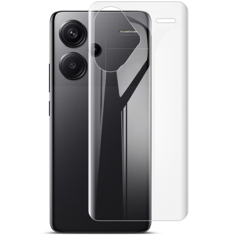 Pour Xiaomi Redmi Note 13 Pro+ 2 films hydrogels imak incurvés pleine écran pour protection arrière
