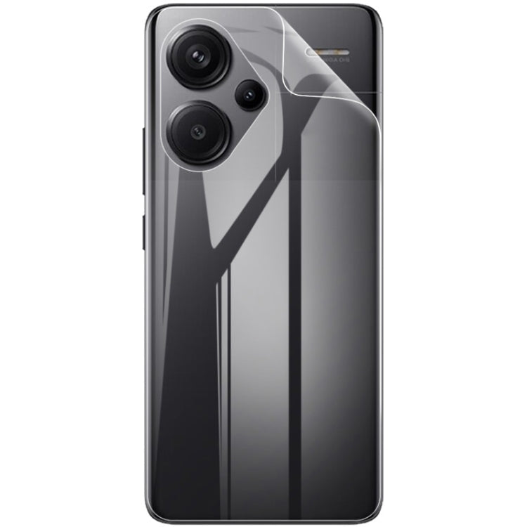 Pour Xiaomi Redmi Note 13 Pro+ 2 films hydrogels imak incurvés pleine écran pour protection arrière