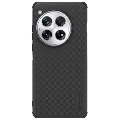 For OnePlus 12 NILLKIN Frosted Shield Pro PC + TPU Phone Case(Black)