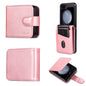 For Samsung Galaxy Z Flip7 FE / Flip6 AZNS Skin Feel Calf Texture Flip Leather Phone Case(Rose Gold)