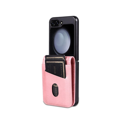 For Samsung Galaxy Z Flip7 FE / Flip6 AZNS Skin Feel Calf Texture Flip Leather Phone Case(Rose Gold)