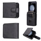 For Samsung Galaxy Z Flip7 FE / Flip6 AZNS Skin Feel Calf Texture Flip Leather Phone Case(Black)