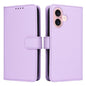 Pour iPhone 16 Plus BETOPNICE BN-005 Étui de téléphone détachable 2 en 1 en simili cuir véritable (violet clair)