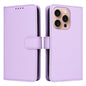 Pour iPhone 16 Pro Max BETOPNICE BN-005 Étui de téléphone détachable 2 en 1 en similicuir (Violet clair)