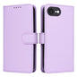 For iPhone 16e BETOPNICE BN-005 2 in 1 Detachable Imitate Genuine Leather Phone Case(Light Purple)