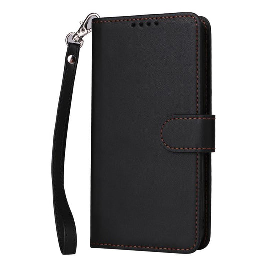 For iPhone 16e / 17e BETOPNICE BN-005 2 in 1 Detachable Imitate Genuine Leather Phone Case(Black)