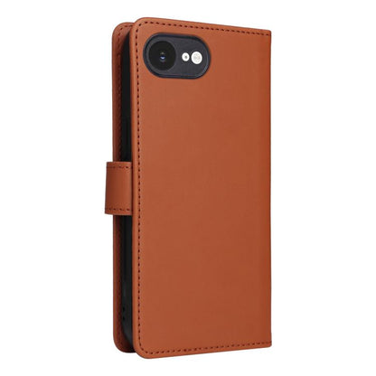 For iPhone 16e / 17e BETOPNICE BN-005 2 in 1 Detachable Imitate Genuine Leather Phone Case(Brown)