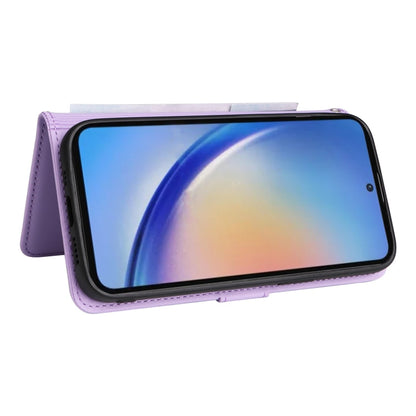 For Samsung Galaxy A35 5G BETOPNICE BN-005 2 in 1 Detachable Imitate Genuine Leather Phone Case(Light Purple)