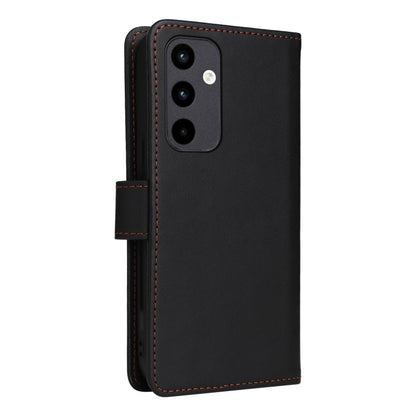 Pour Samsung Galaxy A35 5G Étui de téléphone détachable en similicuir véritable 2-en-1 BETOPNICE BN-005 (Noir)