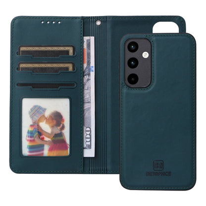 For Samsung Galaxy A35 5G BETOPNICE BN-005 2 in 1 Detachable Imitate Genuine Leather Phone Case(Blue)