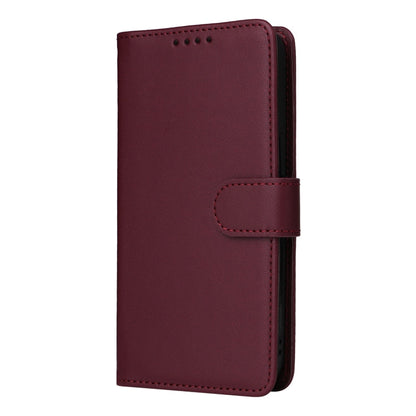 For Samsung Galaxy A35 5G BETOPNICE BN-005 2 in 1 Detachable Imitate Genuine Leather Phone Case(Wine Red)
