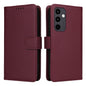 For Samsung Galaxy A35 5G BETOPNICE BN-005 2 in 1 Detachable Imitate Genuine Leather Phone Case(Wine Red)