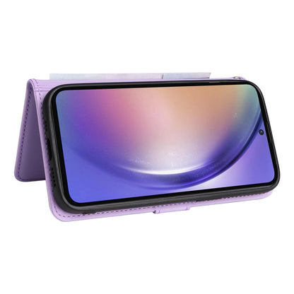 For Samsung Galaxy A55 BETOPNICE BN-005 2 in 1 Detachable Imitate Genuine Leather Phone Case(Light Purple)