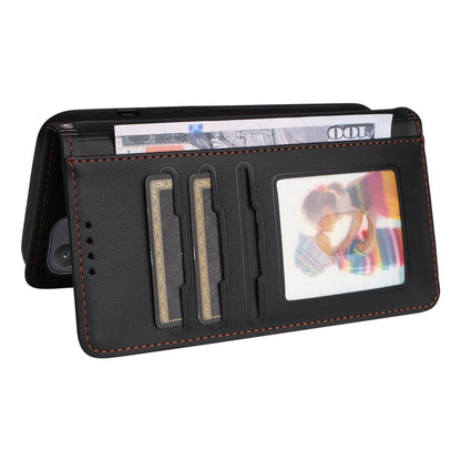 For Samsung Galaxy A55 BETOPNICE BN-005 2 in 1 Detachable Imitate Genuine Leather Phone Case(Black)