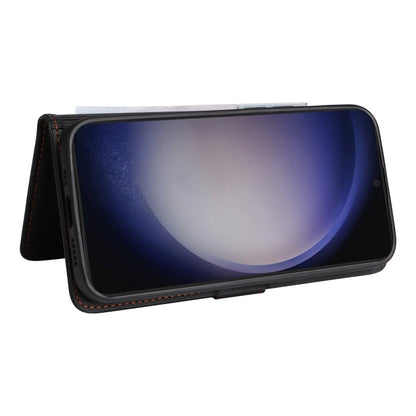 Pour Samsung Galaxy S24 5G BETOPNICE BN-005 Étui de téléphone 2 en 1 détachable en similicuir véritable (noir)