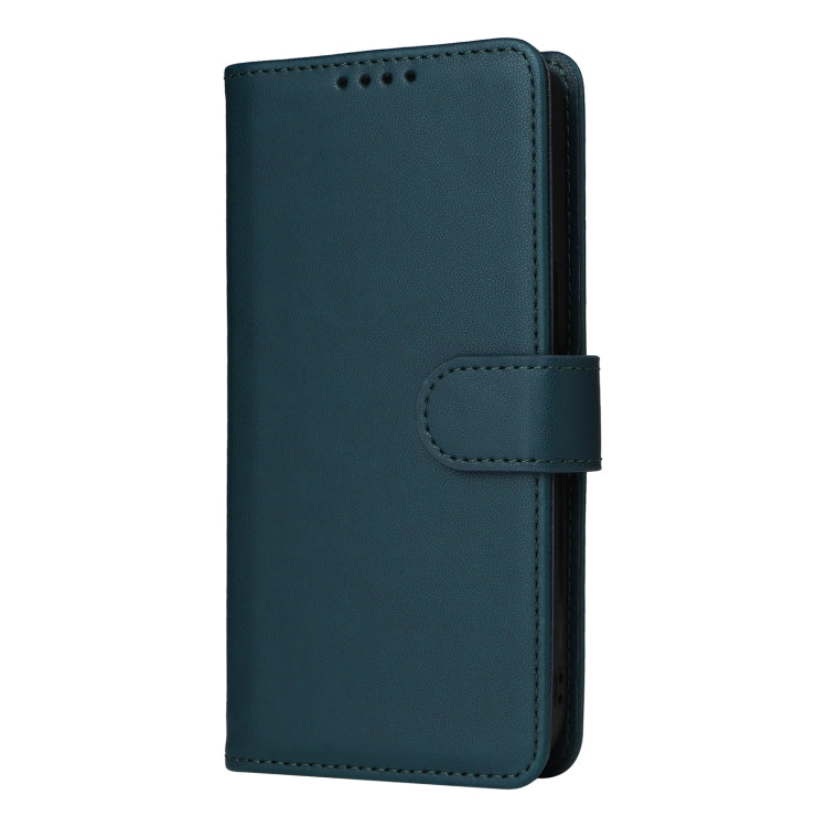 Pour Samsung Galaxy S24 5G BETOPNICE BN-005 Étui de téléphone 2 en 1 détachable en similicuir véritable (Bleu)