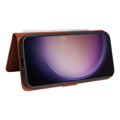 Pour Samsung Galaxy S24 Ultra 5G Étui de téléphone détachable en similicuir véritable 2 en 1 BETOPNICE BN-005 (Marron)