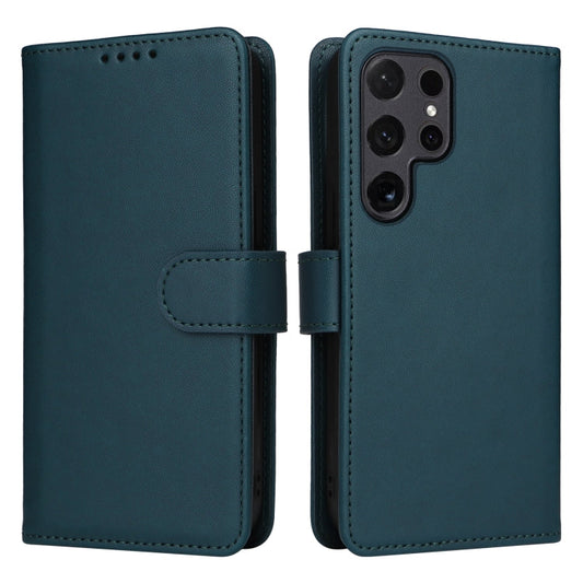For Samsung Galaxy S24 Ultra 5G BETOPNICE BN-005 2 in 1 Detachable Imitate Genuine Leather Phone Case(Blue)