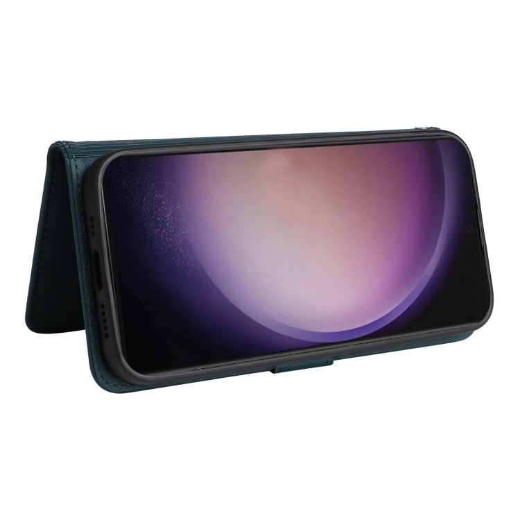 Pour Samsung Galaxy S24 Ultra 5G BETOPNICE BN-005 Étui de téléphone détachable 2 en 1 en similicuir véritable (bleu)