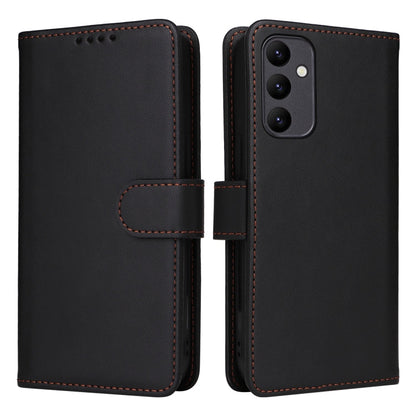 For Samsung Galaxy A24 4G BETOPNICE BN-005 2 in 1 Detachable Imitate Genuine Leather Phone Case(Black)