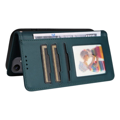For Samsung Galaxy A24 4G BETOPNICE BN-005 2 in 1 Detachable Imitate Genuine Leather Phone Case(Blue)