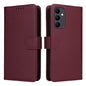 For Samsung Galaxy A24 4G BETOPNICE BN-005 2 in 1 Detachable Imitate Genuine Leather Phone Case(Wine Red)