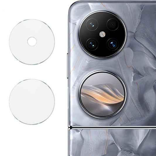 Pour Huawei Pocket 2 2 PCS/Lot Film de protection d'objectif de caméra arrière en verre HD IMAK