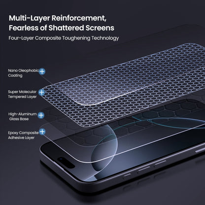 For iPhone 16 Pro Max NILLKIN H+Pro 0.2mm 9H Explosion-proof Tempered Glass Film