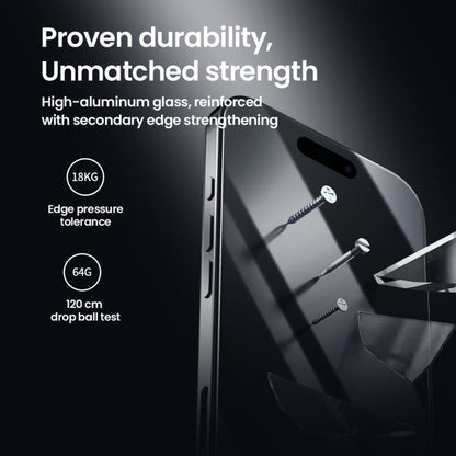 For iPhone 16 Plus NILLKIN CP+Pro Explosion-proof Tempered Glass Film