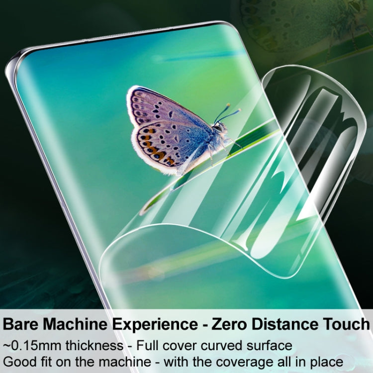 For Huawei Pura 70 2pcs imak Curved Full Screen Hydrogel Film Protector