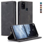 For Samsung Galaxy A21S CaseMe-013 Multifunctional Retro Frosted Horizontal Flip Leather Case with Card Slot & Holder & Wallet(Black)