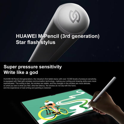 HUAWEI MatePad Pro 13,2 pouces WiFi, 12 Go+512 Go, HarmonyOS 4 Hisilicon Kirin 9000S 12 cœurs, ne prend pas en charge Google Play (blanc)