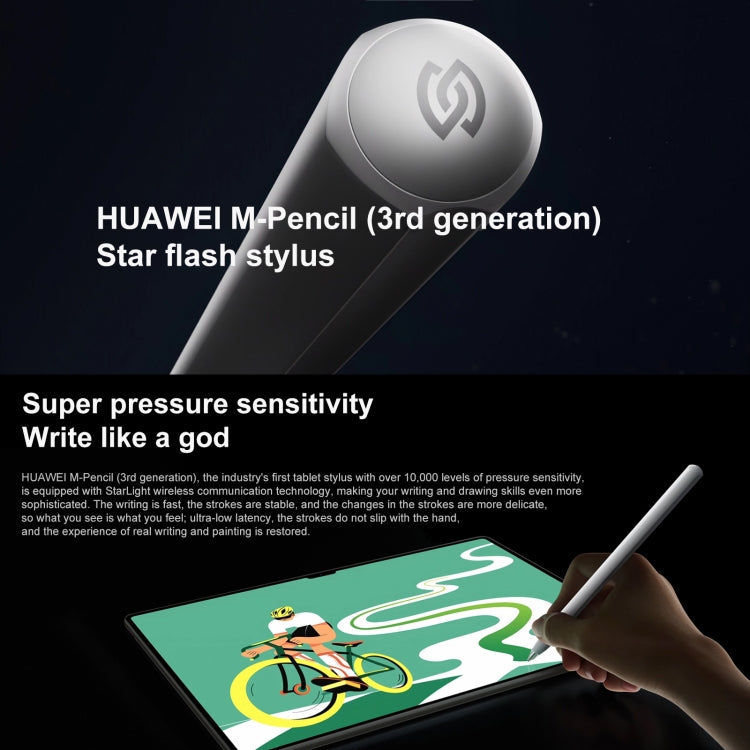 HUAWEI MatePad Pro 13.2 inch WiFi, 12GB+512GB, HarmonyOS 4 Hisilicon Kirin 9000S 12-core, Not Support Google Play(Cyan)
