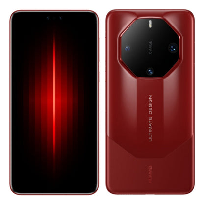 HUAWEI Mate 60 RS ULTIMATE DESIGN, 16GB+1TB, Screen Fingerprint Identification, 6.82 inch HarmonyOS 4.0 Kirin 9000S Octa Core up to 2.62GHz, NFC, OTG, Not Support Google Play(Red)
