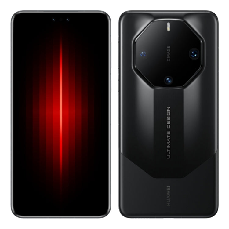 HUAWEI Mate 60 RS ULTIMATE DESIGN, 16 Go+1 To, Identification par empreinte digitale sous l'écran, 6,82 pouces HarmonyOS 4.0 Kirin 9000S Octa Core jusqu'à 2,62 GHz, NFC, OTG, Ne prend pas en charge Google Play (noir)