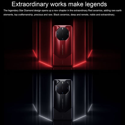 HUAWEI Mate 60 RS ULTIMATE DESIGN, 16 Go+1 To, Identification par empreinte digitale sous l'écran, 6,82 pouces HarmonyOS 4.0 Kirin 9000S Octa Core jusqu'à 2,62 GHz, NFC, OTG, Ne prend pas en charge Google Play (noir)