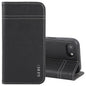 For iPhone 17e / 16e GEBEI Top-grain Horizontal Flip Leather Phone Case(Black)