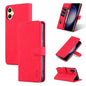 For Samsung Galaxy A05 AZNS Skin Feel Calf Texture Flip Leather Phone Case(Red)