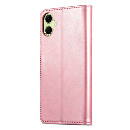 For Samsung Galaxy A05 AZNS Skin Feel Calf Texture Flip Leather Phone Case(Rose Gold)