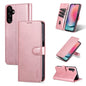 For Samsung Galaxy A05s AZNS Skin Feel Calf Texture Flip Leather Phone Case(Rose Gold)