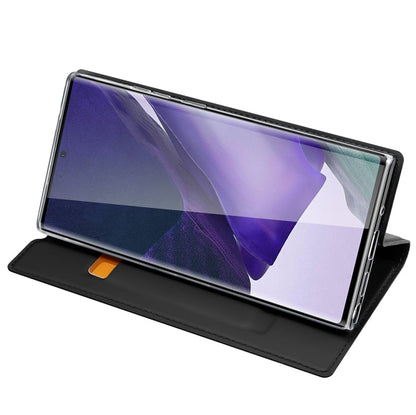 For Samsung Galaxy Note 20 Ultra DUX DUCIS Skin Pro Series Horizontal Flip PU + TPU Leather Case, with Holder & Card Slots(Black)
