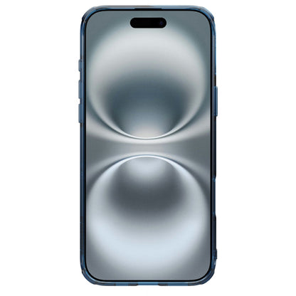 For iPhone 16 Pro Max NILLKIN Ultra Clear Magsafe PC + TPU Phone Case(Blue)